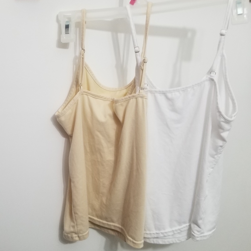 4 EUC spaghetti strap tops with adjustable strap lengths (size runs small) - Picture 3 of 6